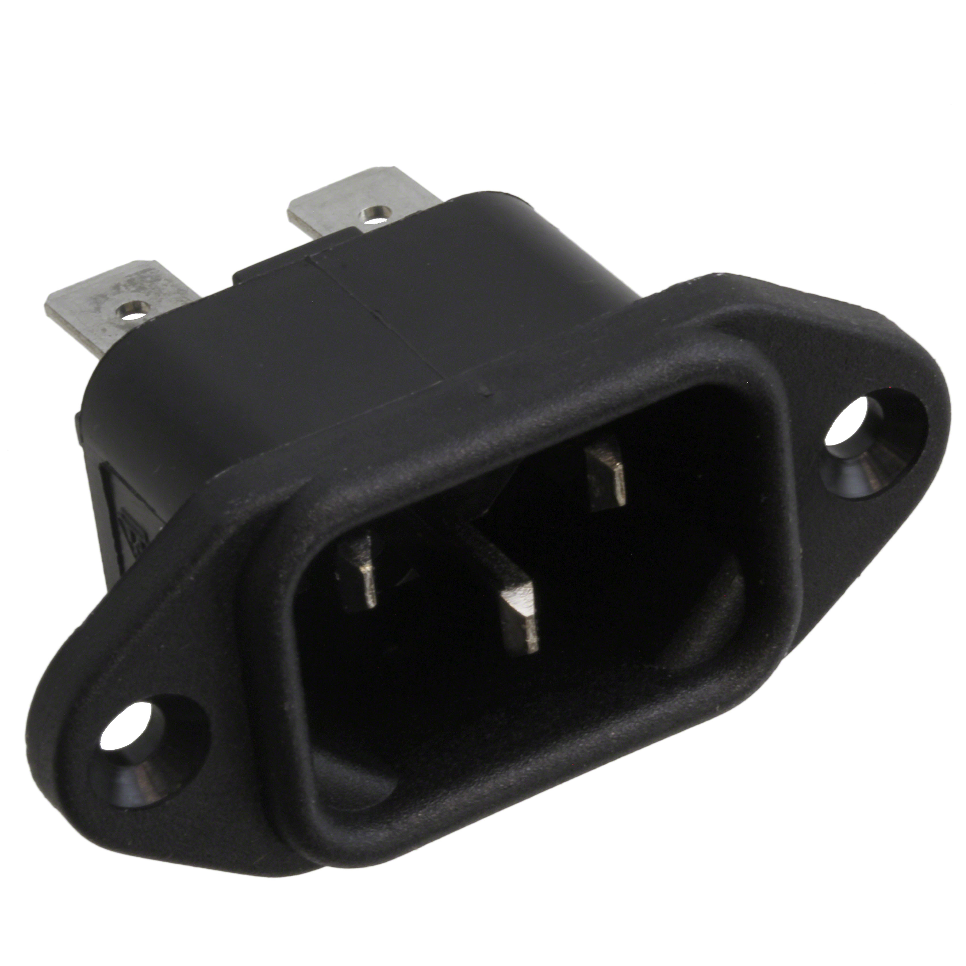 PWR ENT RCPT IEC320-C14 PANEL QC