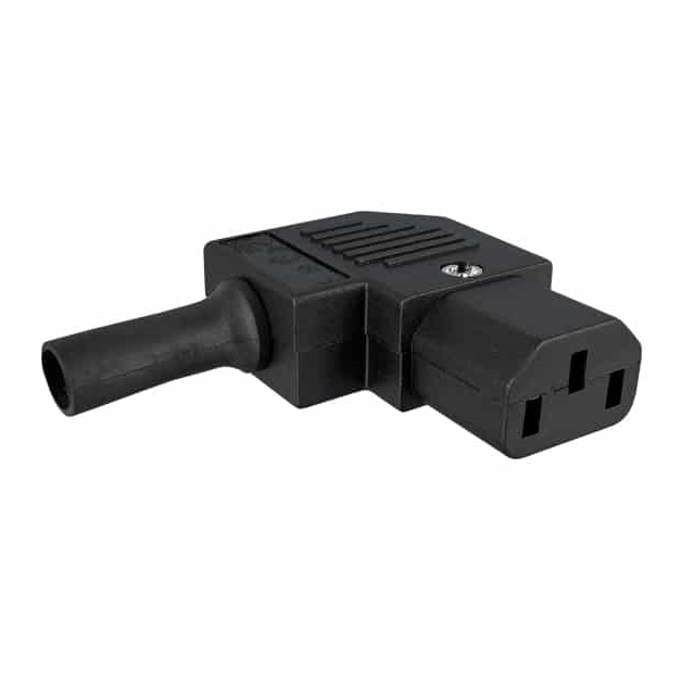 PWR ENT PLUG IEC320-C13 R/A SCRW