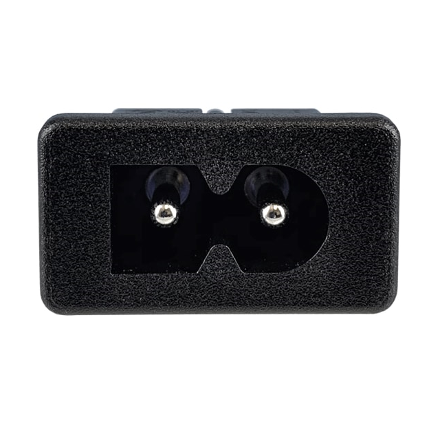 PWR ENT RCPT IEC320-C8 PNL SLDR