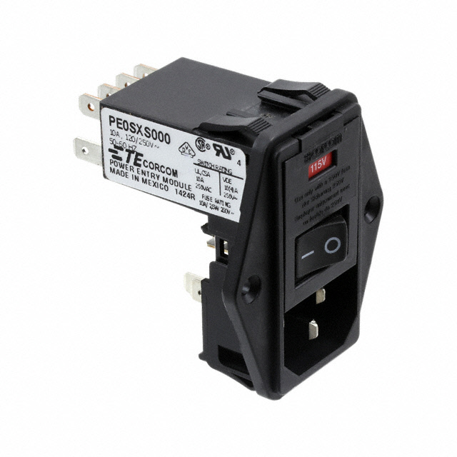 PWR ENT MOD RCPT IEC320-C14 PNL