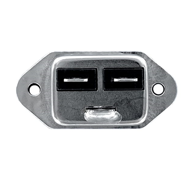 PWR ENT RCPT IEC320-C14 PANEL QC