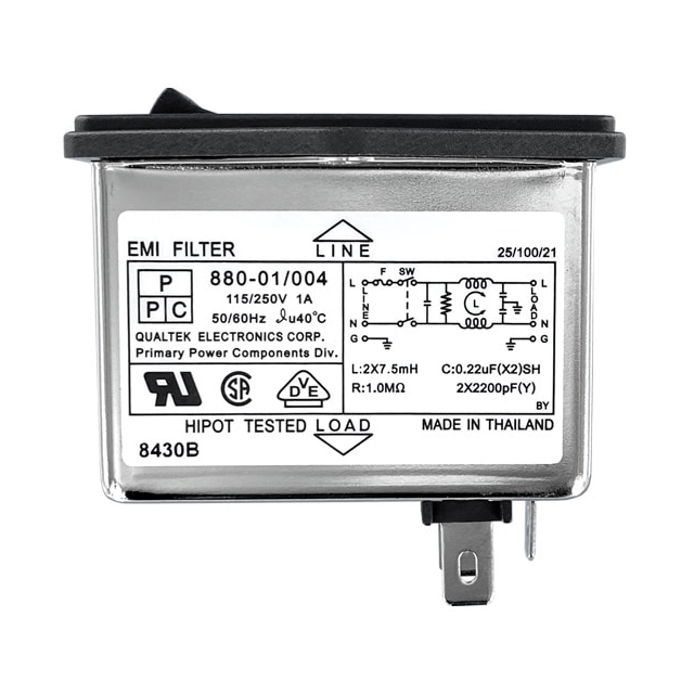 PWR ENT MOD RCPT IEC320-C14 PNL