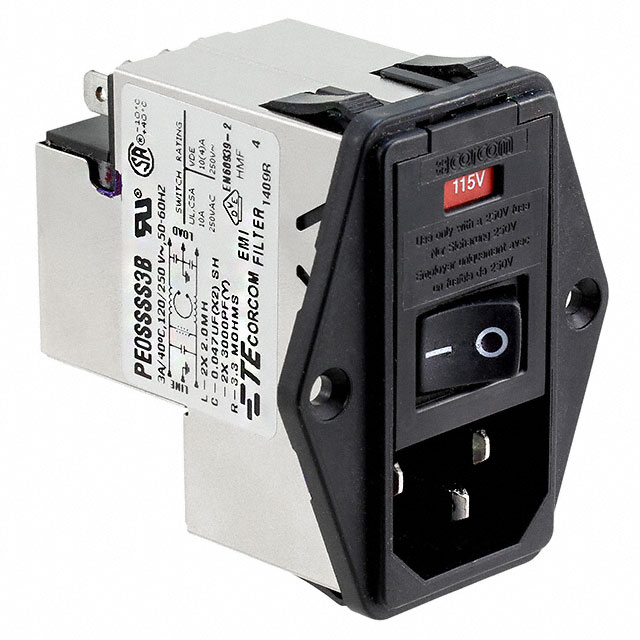 PWR ENT MOD RCPT IEC320-C14 PNL