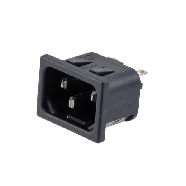AC PEM C14 1.5MM PANEL SNAP-IN