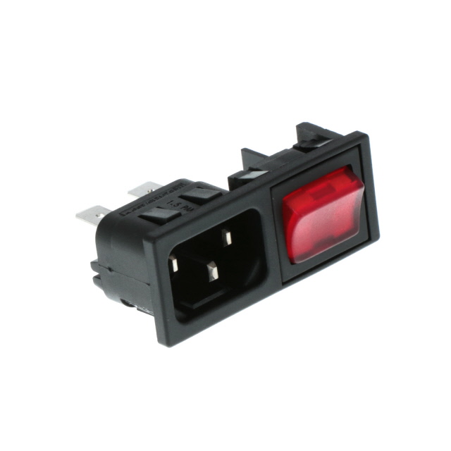 PWR ENT MOD RCPT IEC320-C14 PNL