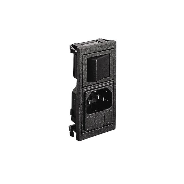 PWR ENT MOD RCPT IEC320-C14 PNL