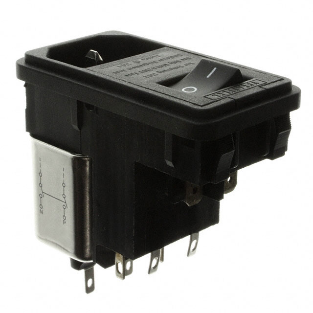 PWR ENT MOD RCPT IEC320-C14 PNL