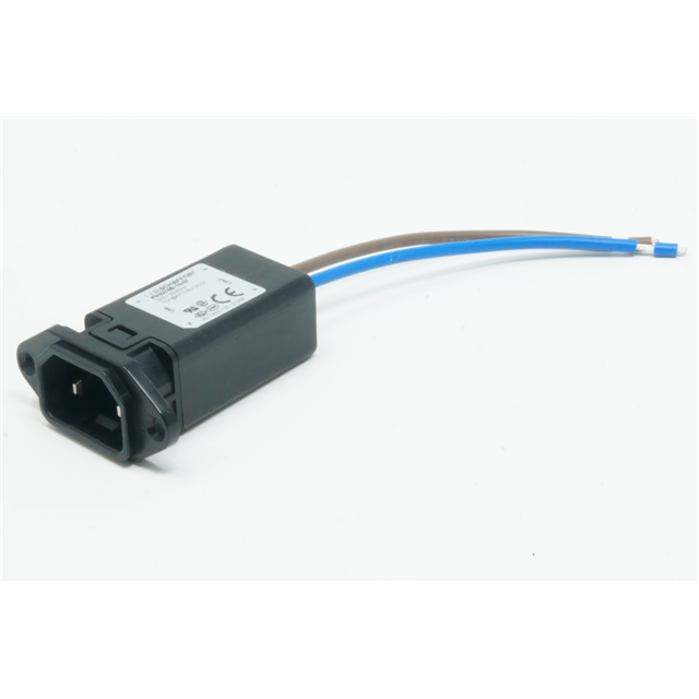 PWR ENT RCPT IEC320-C18 PNL WIRE