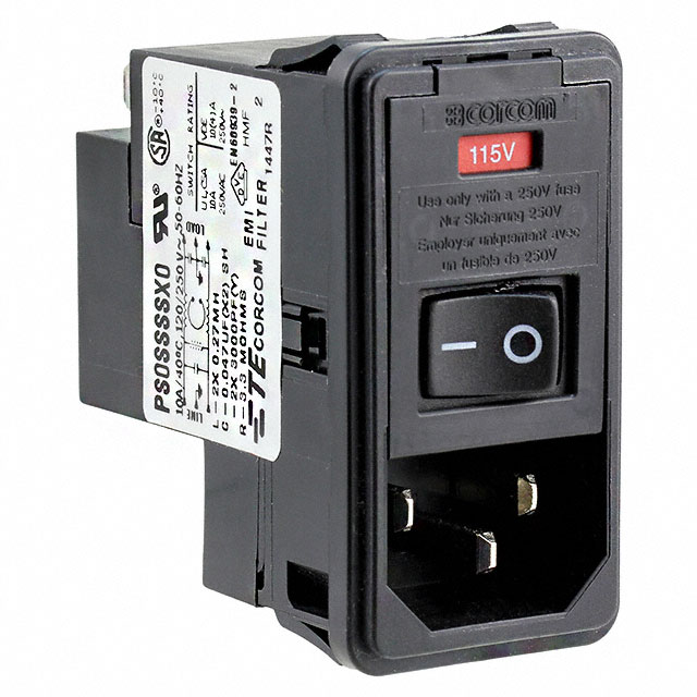 PWR ENT MOD RCPT IEC320-C14 PNL