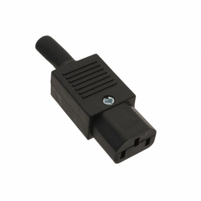 PWR ENT PLUG IEC320-C13 STR SCRW