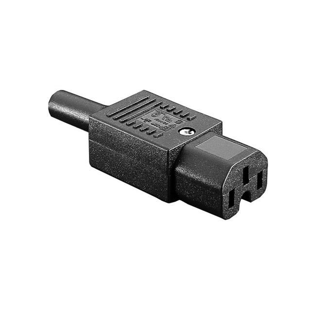PWR ENT PLUG IEC320-C15 STR SCRW