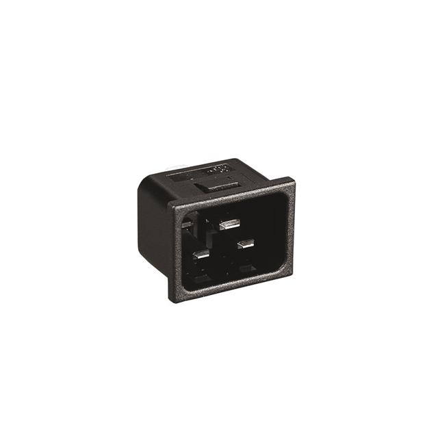 PWR ENT RCPT IEC320-C20 PANEL QC