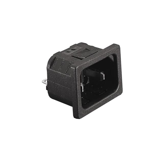 PWR ENT RCPT IEC320-C18 PNL SLDR