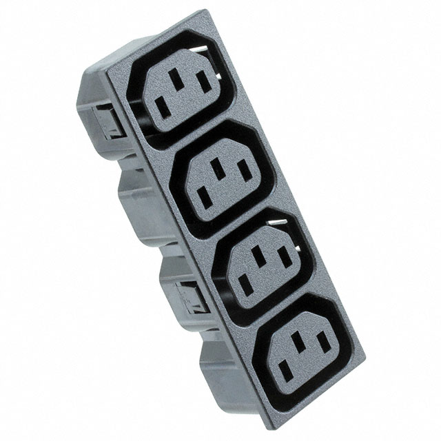 PWR ENT RCPT IEC320-2-2F PANEL