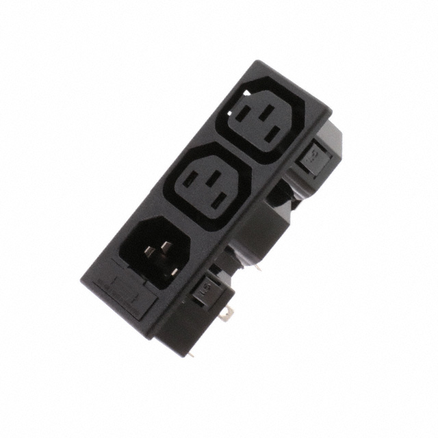 PWR ENT MOD IN/OUT IEC320-2-2F