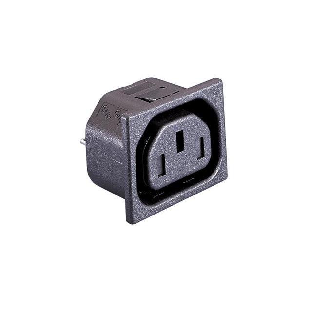 PWR ENT RCPT IEC320-2-2F PNL QC