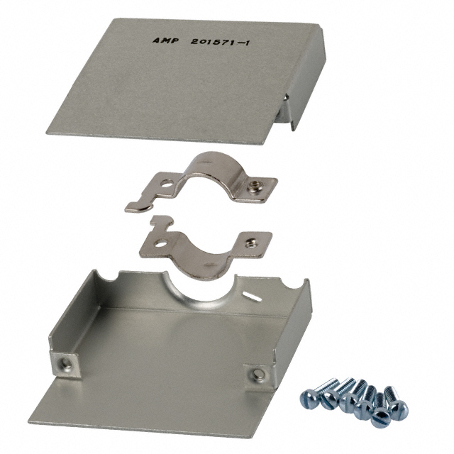 CONN SHIELD 34POS 2PC LONG