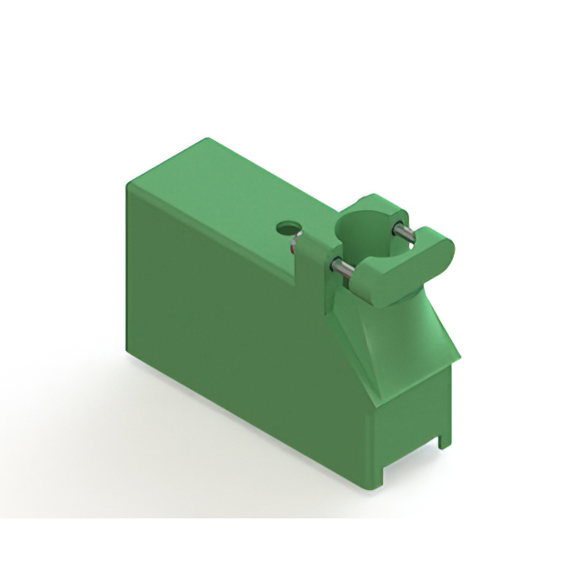 CONN COVER PLASTIC 56POS TOP