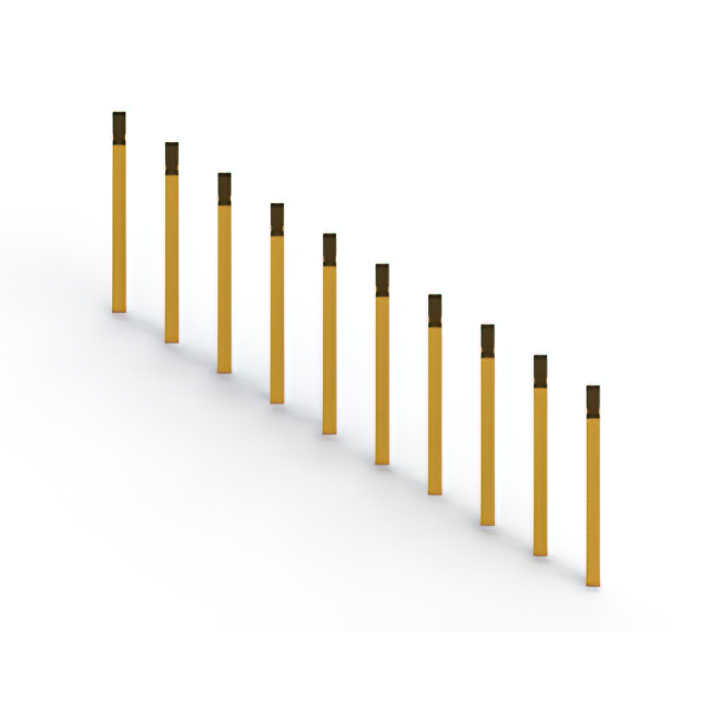106 SERIES CONTACT STRIP WITH 10