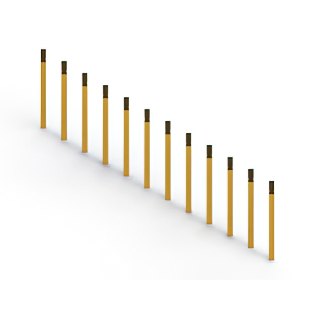 106 SERIES CONTACT STRIP WITH 12
