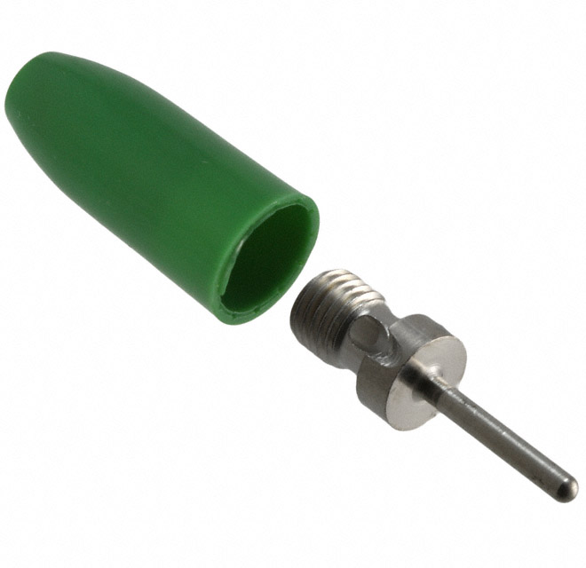 CONN TIP PLUG SOLDERLESS GREEN