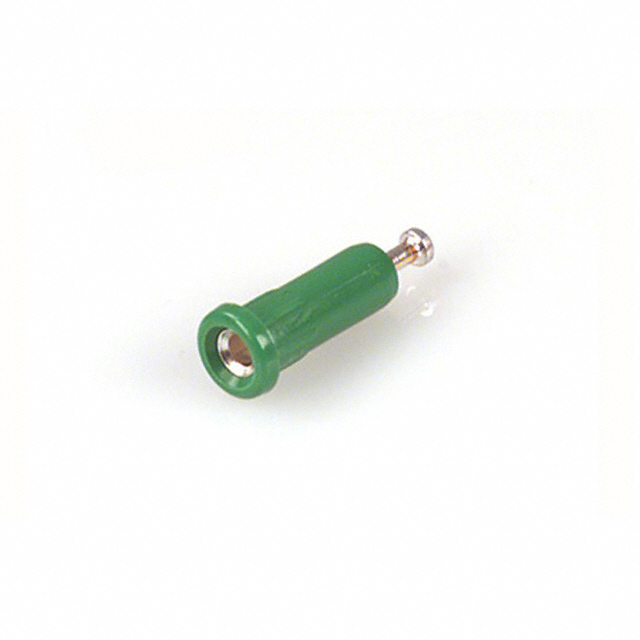CONN TIP JACK TURRET GREEN