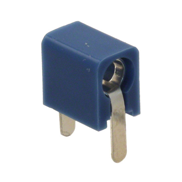 CONN TIP JACK SOLDER BLUE