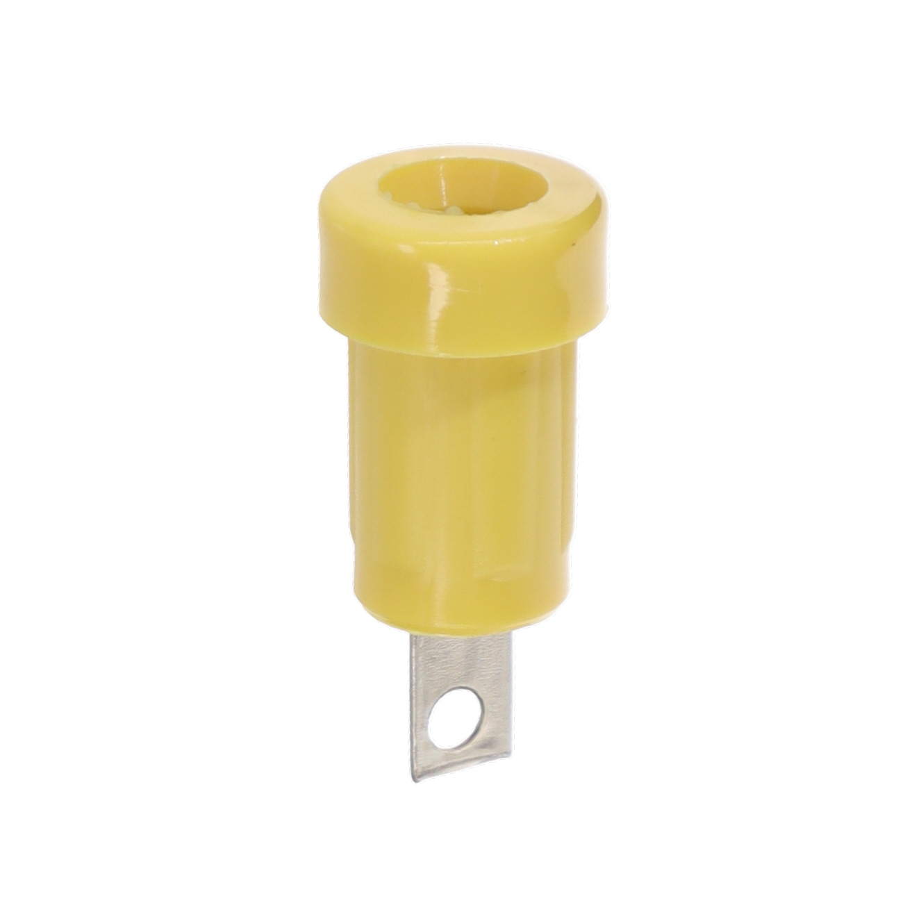 CONN BANANA JACK SLDR TABS YLW
