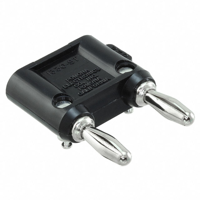 CONN DBL BAN PLUG STACK SLDRLESS