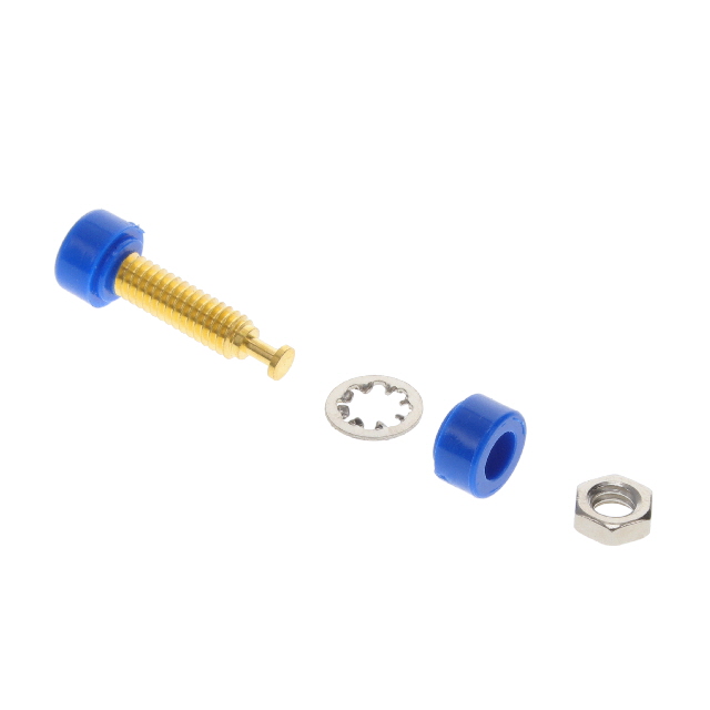 CONN BANANA JACK MINI TURRET BLU