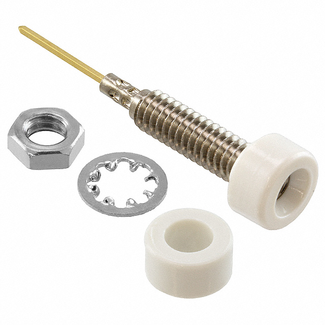 CONN TIP JACK MINI WW WHT