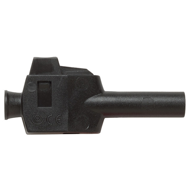 CONN BANANA PLUG SLDRLESS BLACK