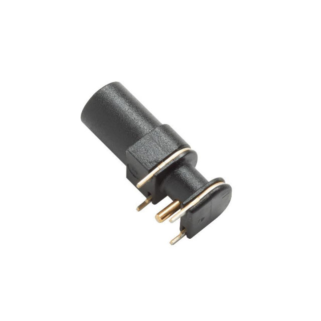 R/A 4MM MOUNTG SAFE JACK/PCB BLK