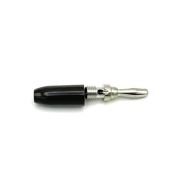 CONN BANANA PLUG SLDRLESS BROWN
