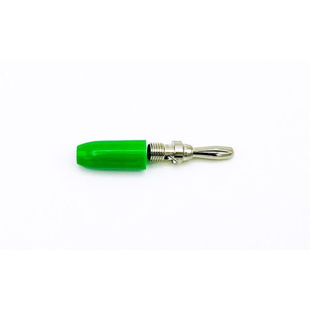 CONN BANANA PLUG SLDRLESS GREEN