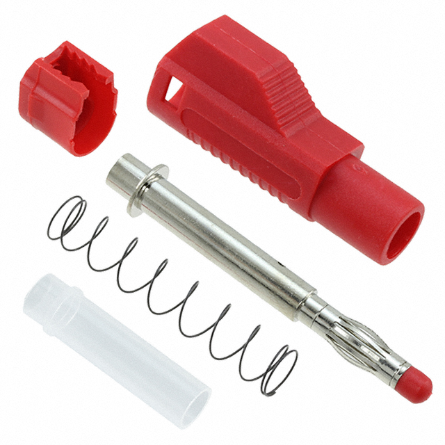 CONN BANANA PLUG SOLDER RED