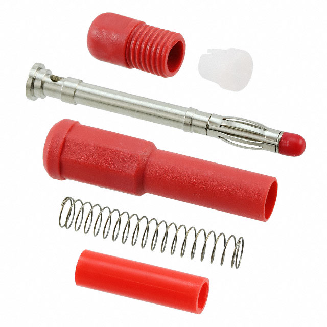CONN BANANA PLUG SOLDER RED