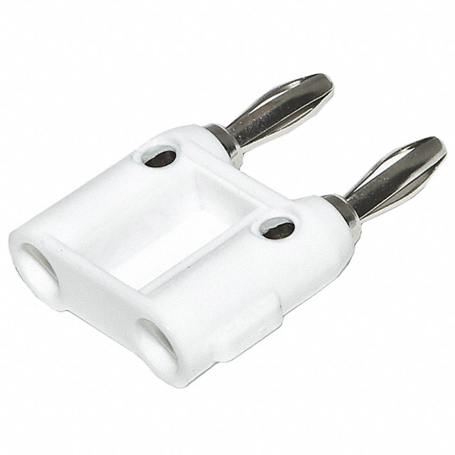 CONN DBL BAN PLUG STACK SLDRLESS