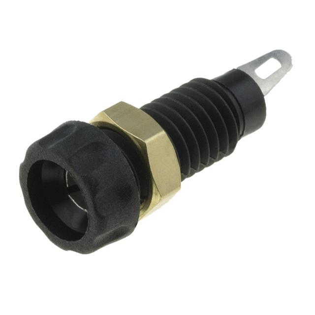 4MM PANEL SKT S14 BLACK + NUT