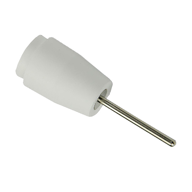 CONN BANANA JACK SOLDER WHITE