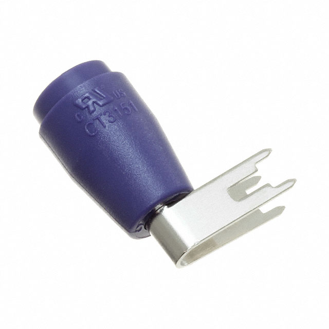 CONN BANANA JACK SOLDER PURPLE