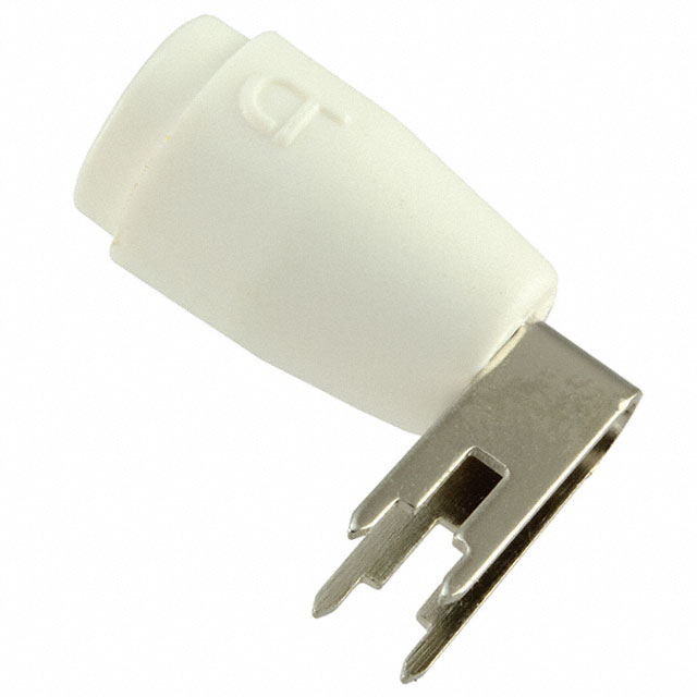 CONN BANANA JACK SOLDER WHITE