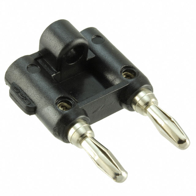 CONN DBL BAN PLUG STACK SLDRLESS