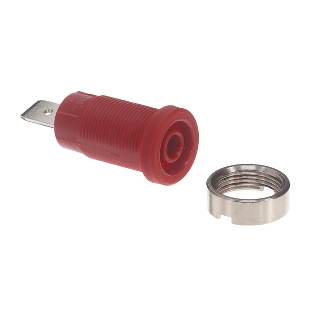 4MM SHEATHED JACK, 6.4MM QUICK-C