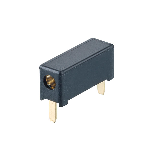 CONN TIP JACK SOLDER BLACK