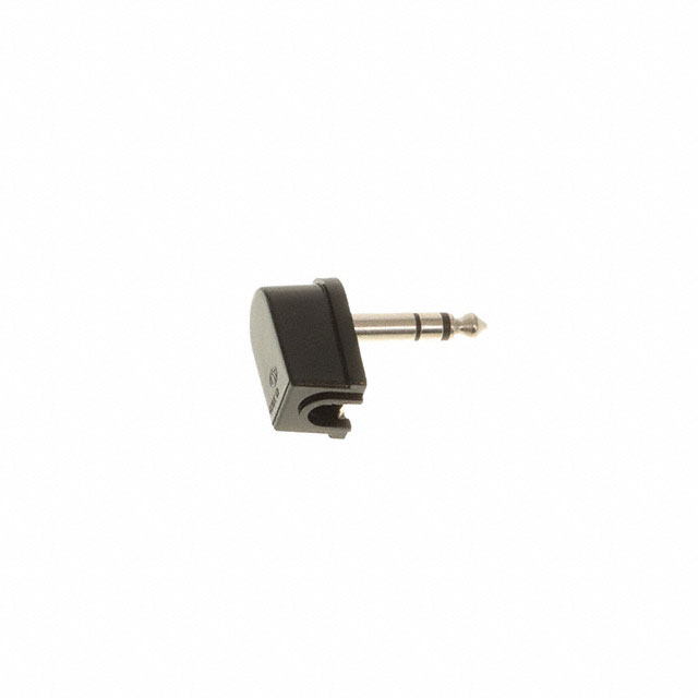 CONN PLUG STEREO 6.35MM RA 3COND