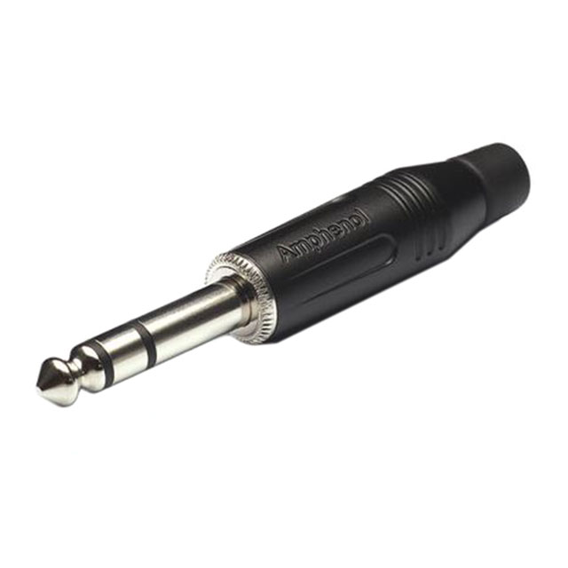 CONN PLUG STEREP 1/4"