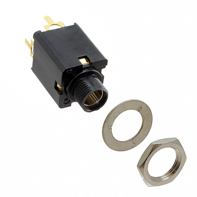 CONN JACK STEREO 6.35MM PNL MNT