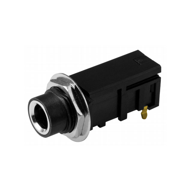 AUDIO JACK, 6.35 MM, HORIZONTAL,
