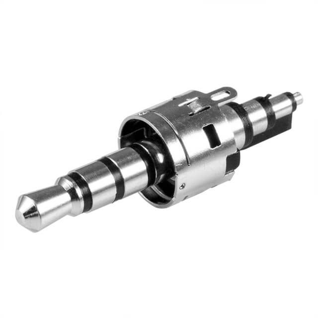 AUDIO JACK, 2.5 MM, STRAIGHT, 4